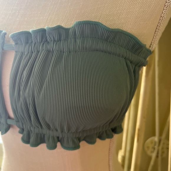 Envya Women’s Swim Bandeau Swim Top Seperate Green Size S - Picture 6 of 9